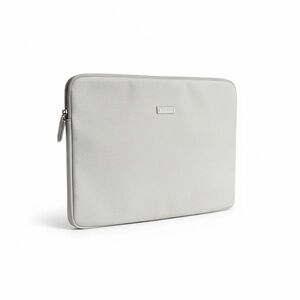 TUMI White Saffiano Laptop Sleeve Case 13”/14” Slim Travel Work Chic GUC